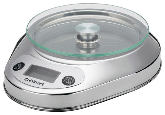 Cuisinart - PrecisionChef Digital Kitchen Scale - Stainless-Steel