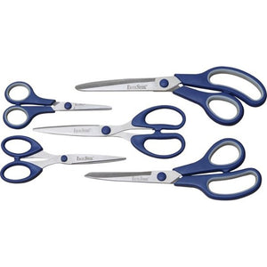 Cook Pro - 5-Piece All-Purpose Kitchen Scissors Set - Blue